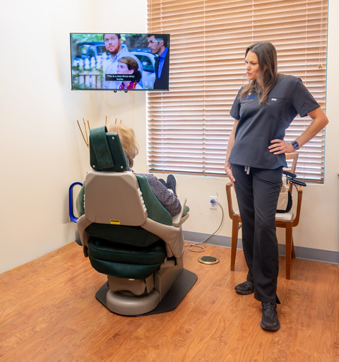 Laser therapy LANAP procedure